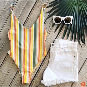 MinkPink one piece bathing suit